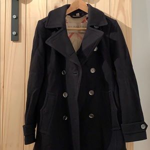 Authentic Burberry Brit Wool Coat